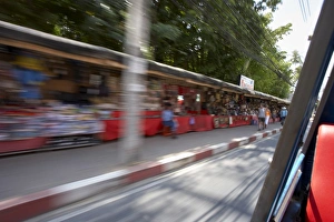 Tuk Tuk Prints: Tuk-tuk ride through the streets of Kata (blurred)