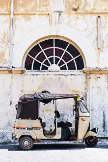 Taxi Prints: Tuktuk in the Old Town of Galle