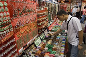 Kowloon Prints: Tung Choi street, Mong Kok district market, Kowloon, Hong Kong, China, Asia