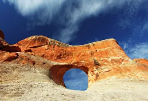 Natural Arch Prints: Tunnel Arch, Arches National Park, Utah, United States of America, North America