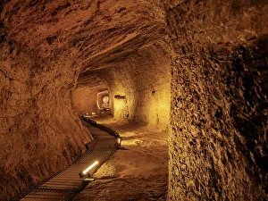 Samos Prints: Tunnel of Eupalinos, UNESCO World Heritage Site