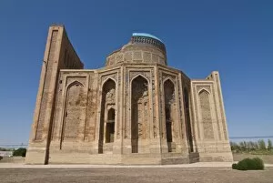 Images Dated 6th August 2009: Turabeg Khanym Complex, Konye Urgench, UNESCO World Heritage Site, Turkmenistan