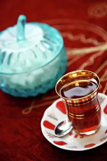 Turkis h tea, Is tanbul, Turkey, Europe