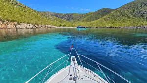 Approaching Prints: Turquoise water on the Formentor Peninsula