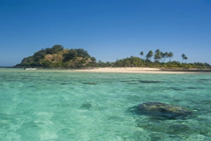 Yasawas Prints: The turquoise waters of the blue lagoon, Yasawas, Fiji, South Pacific, Pacific