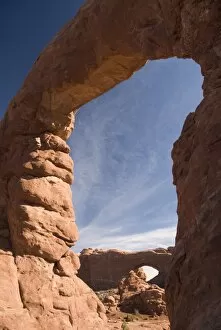 Images Dated 21st October 2009: Turret Arch in the foreground, with North Window Arch in the background