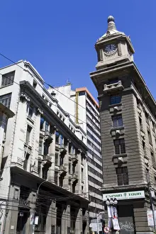 Turri Clock Tower in Valparaiso, Chile, South America