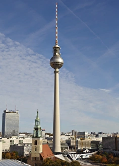 Stereotypical Prints: TV Tower, Berlin, Germany, Europe
