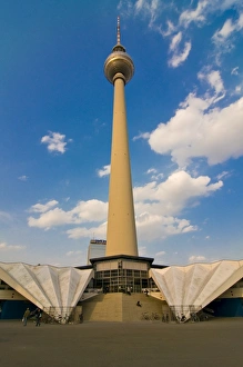 Images Dated 20th April 2010: The TV Tower of East Berlin, Berlin, Germany, Europe