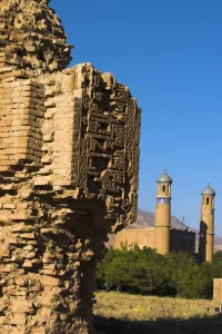 Ghor Prints: Twelfth century Ghorid ruins believed to be a mausoleum or madrassa