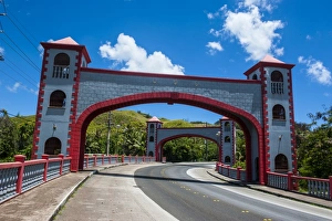 Us Territory Prints: Twin stone arches in the Spanish Bridge