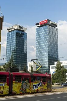 Images Dated 12th August 2010: Twin Towers, Sarajevo, Bosnia and Herzegovina, Europe