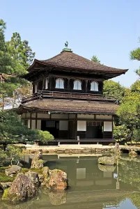 Spaces Prints: two-storied Kannon-den at Ginkaku-ji