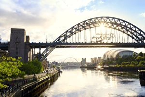 Gateshead Prints: The Tyne Bridge and Sage Gateshead Arts Centre