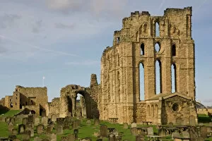 Antiquities Gallery: Tynemouth Castle and Priory, Tyne and Wear, England, United Kingdom, Europe
