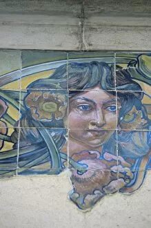 Typical azulejos (painted tiles)
