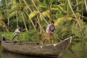 Typical backwater scene