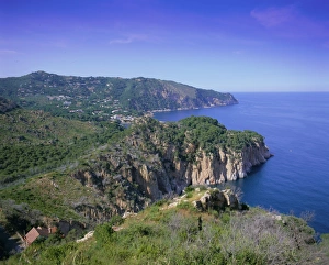 Costa Brava Prints: Typical Costa Brava scenery on the Cap de Creus