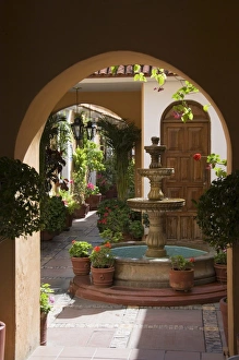 Typical courtyard