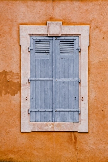 Shutters Prints: Typical French shutters in the old town of Le Mans