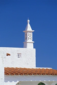 Carvoeiro Prints: Typical house and chimney