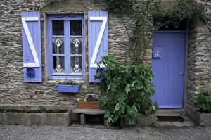 Ile De Groix Prints: Typical house, Ile de Groix, Brittany, France, Europe
