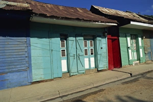 Single Storey Prints: Typical housing in the town of Cap Haitien