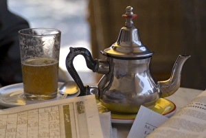 Tea Pot Prints: Typical mint tea