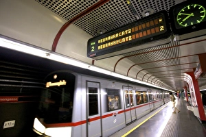 Capital Cites Prints: U-Bahn, Vienna, Austria, Europe