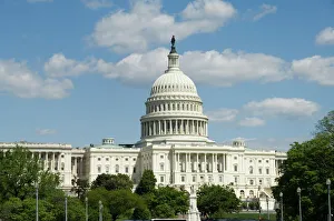 Washington Prints: U. S. Capitol Building, Washington D