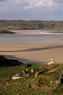 Uig sands (Traigh Chapadail) tidal area