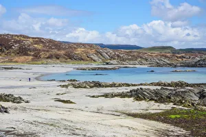 Scottish Prints: Uisken beach, near Bunessan, Isle of Mull, Inner Hebrides, Argyll and Bute, Scotland