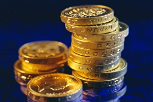 Money Prints: UK Pound coins