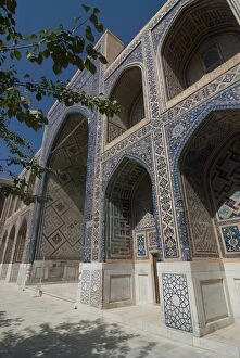 Ulugh Begs Medressa at the Registan, UNESCO World Heritage Site, Samarkand