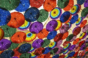 Choice Prints: Umbrella display in the Dubai Mall, Dubai, United Arab Emirates, Middle East