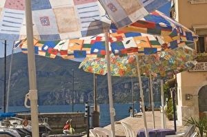 Umbrellas at the cafe