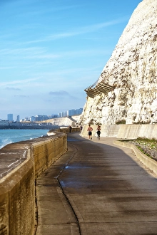 Fitness Prints: The Undercliff Walk between Brighton and Saltdean