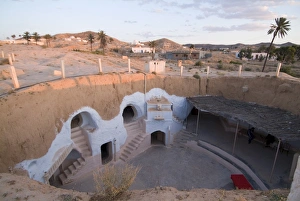 Underground cave dwelling