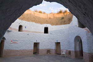 Underground cave dwellings