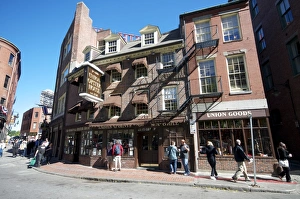 Boston Prints: Union Oyster House, Boston, Massachusetts, New England, United States of America