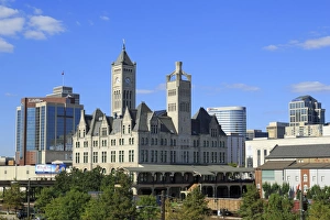 Nashville Prints: Union Station Hotel, Nashville, Tennessee, United States of America, North America