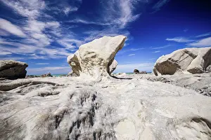 Pools Prints: Unique Coastal Rock Platform with Tide Pool and Fossil-Like Textures on Ward Beach