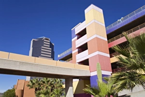 Tucson Prints: Unisource Energy Tower, Tucson, Arizona, United States of America, North America