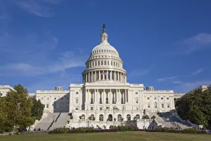 Capitol Building Prints: United States Capitol Building, Washington D. C. USA