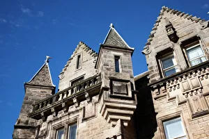 Day Time Prints: University buildings along The Scores, St Andrews, Fife, Scotland