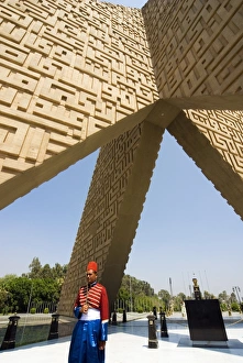 Images Dated 13th July 2008: Unknown Soldier Memorial and Anwar Sadat Tomb, Nasser City, Cairo, Egypt