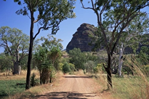 Hope Prints: Unmade road and Oscar Range, Kimberley, Western Australia, Australia, Pacific