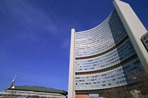 Images Dated 30th November 2007: UNO City and Donauturm, Vienna, Austria, Europe
