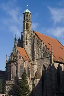 Images Dated 30th November 2008: Unsere Liebe Frau Church (Church of Our Lady), Nuremberg, Bavaria, Germany, Europe