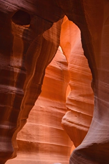 Natural Pattern Prints: Upper Antelope Canyon, Arizona, United States of America, North America